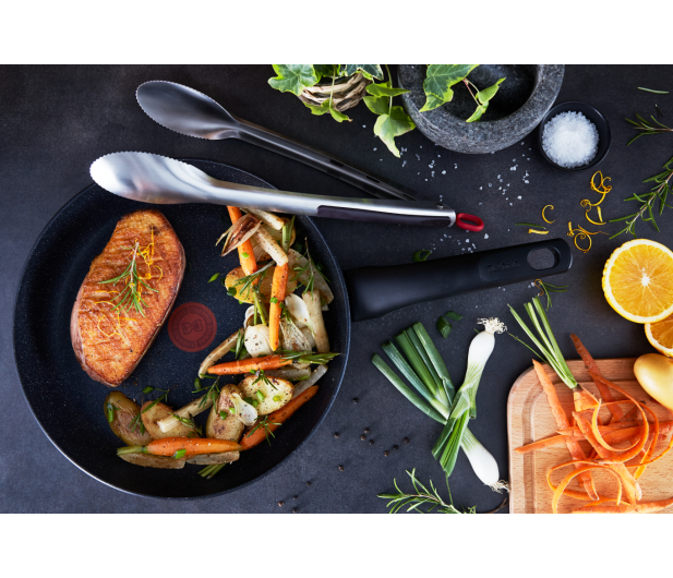 Tefal Patelnia BLACK STONE 24cm (G2810472) - 1461559 - zdjęcie 5